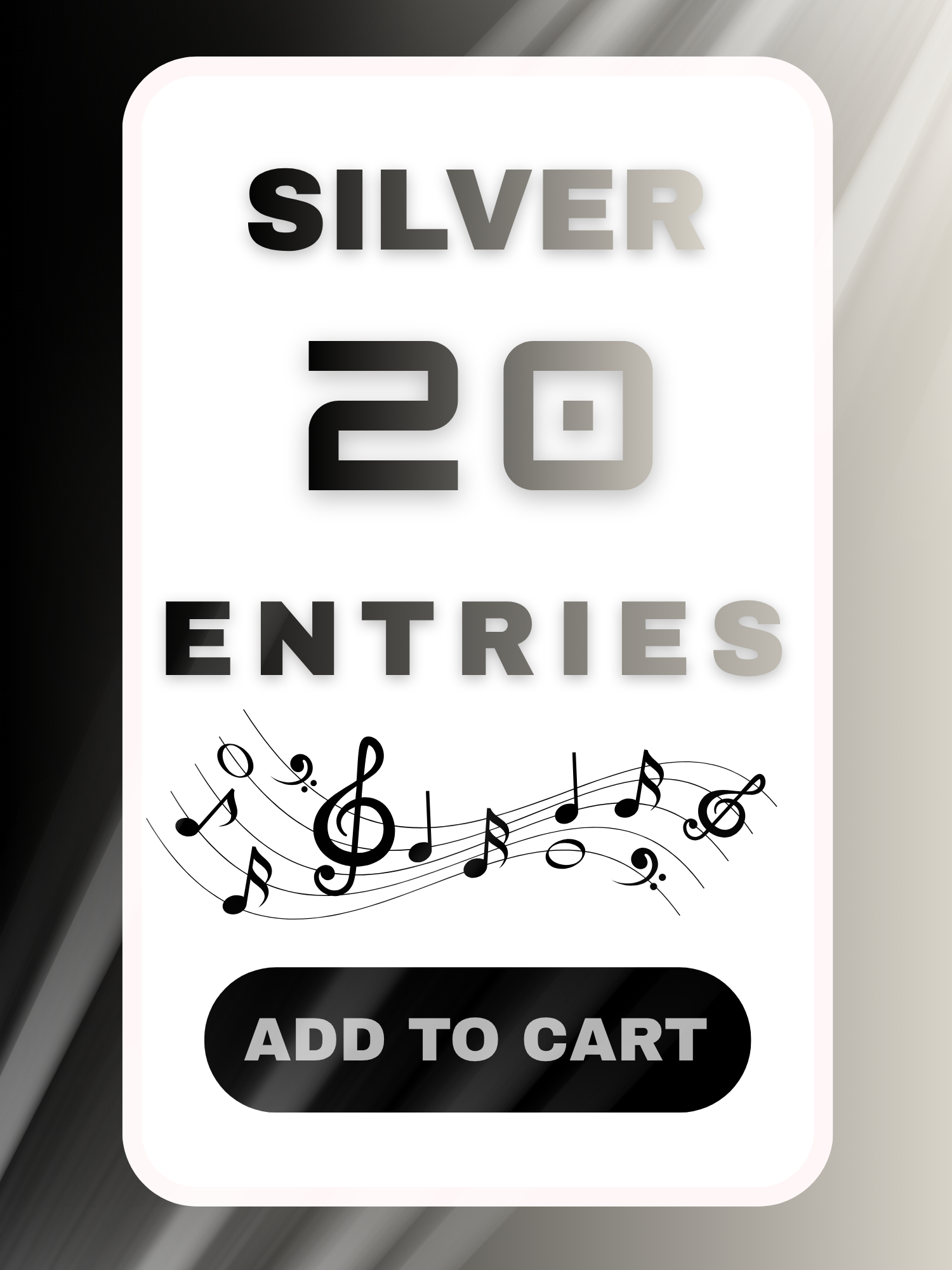 Silver Ticket Digital Image